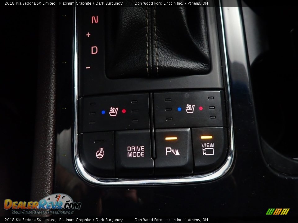 2018 Kia Sedona SX Limited Platinum Graphite / Dark Burgundy Photo #2