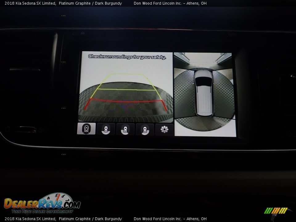 2018 Kia Sedona SX Limited Platinum Graphite / Dark Burgundy Photo #4