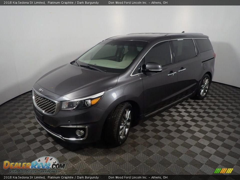 2018 Kia Sedona SX Limited Platinum Graphite / Dark Burgundy Photo #11