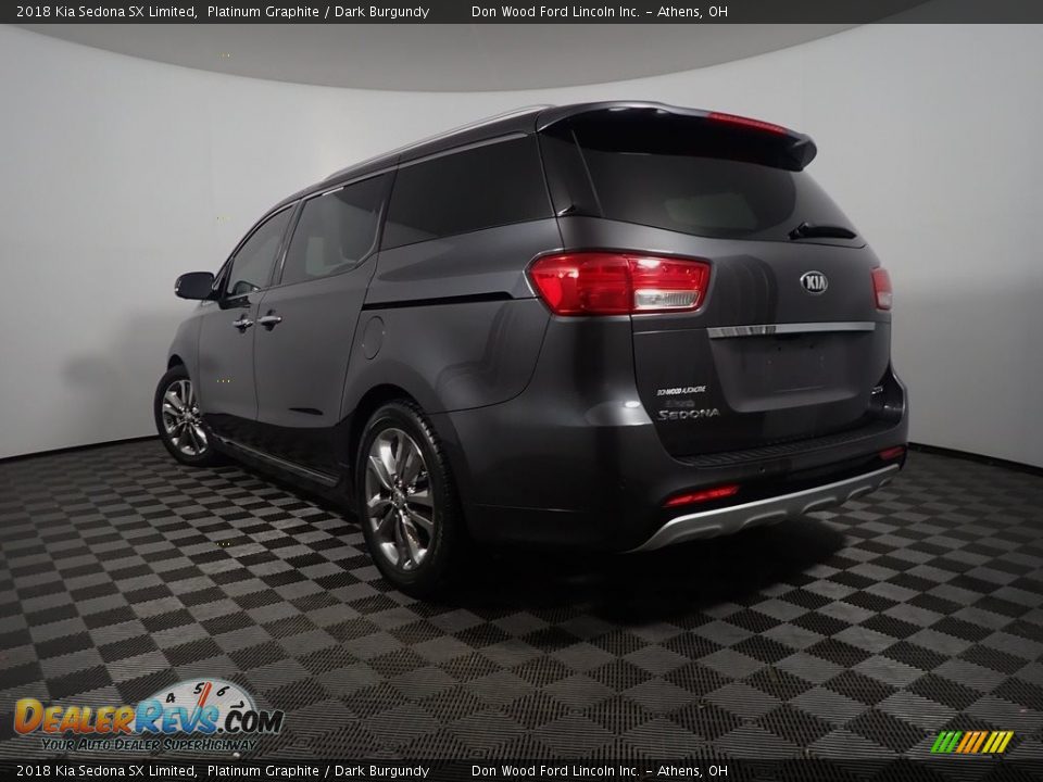 2018 Kia Sedona SX Limited Platinum Graphite / Dark Burgundy Photo #13