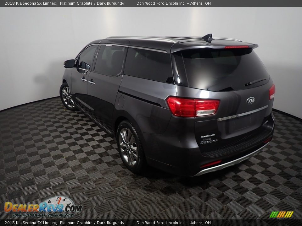 2018 Kia Sedona SX Limited Platinum Graphite / Dark Burgundy Photo #14