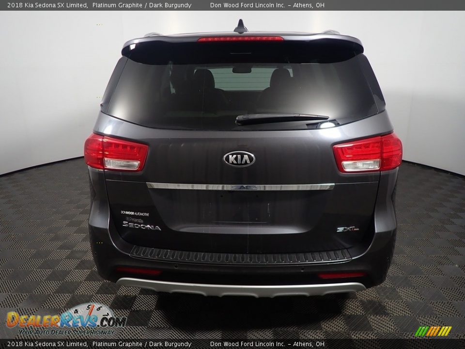 2018 Kia Sedona SX Limited Platinum Graphite / Dark Burgundy Photo #15