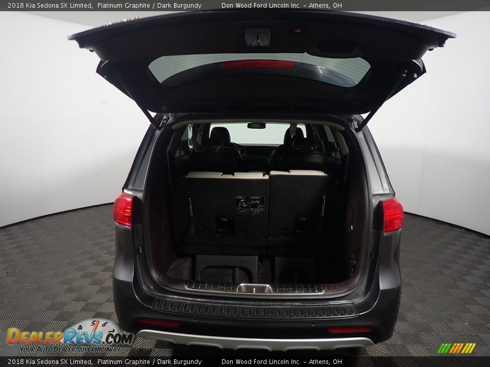 2018 Kia Sedona SX Limited Platinum Graphite / Dark Burgundy Photo #16
