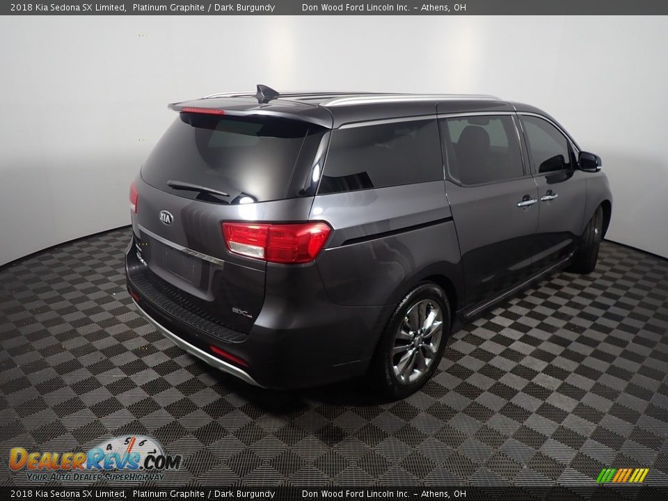 2018 Kia Sedona SX Limited Platinum Graphite / Dark Burgundy Photo #20
