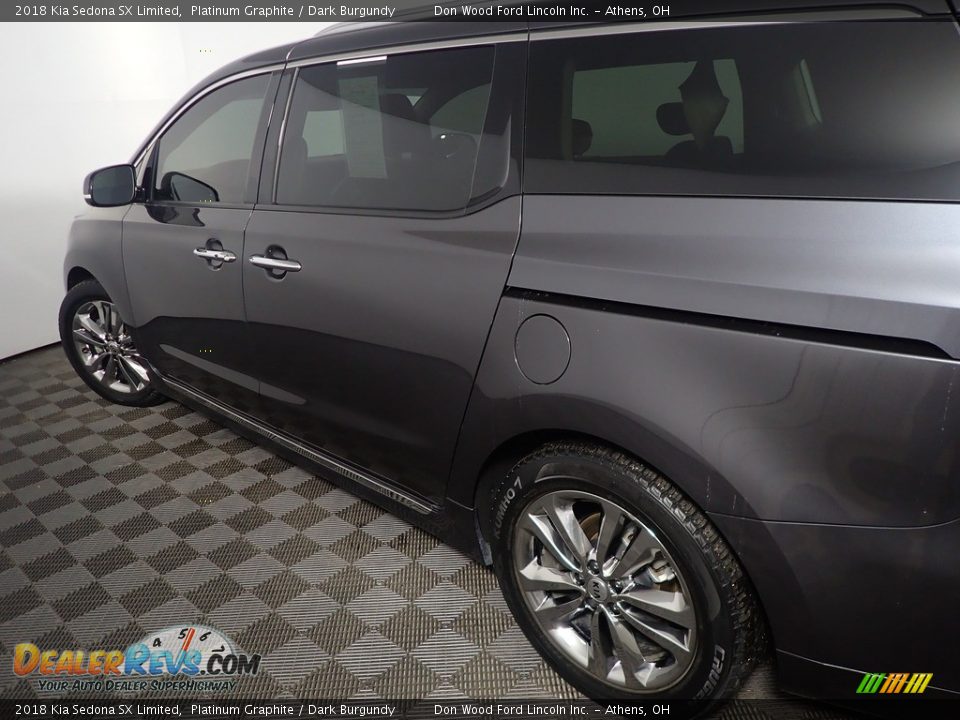 2018 Kia Sedona SX Limited Platinum Graphite / Dark Burgundy Photo #21