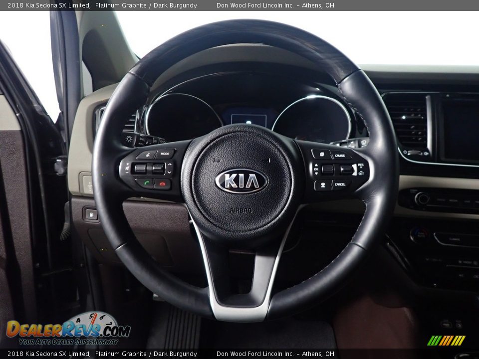 2018 Kia Sedona SX Limited Steering Wheel Photo #30