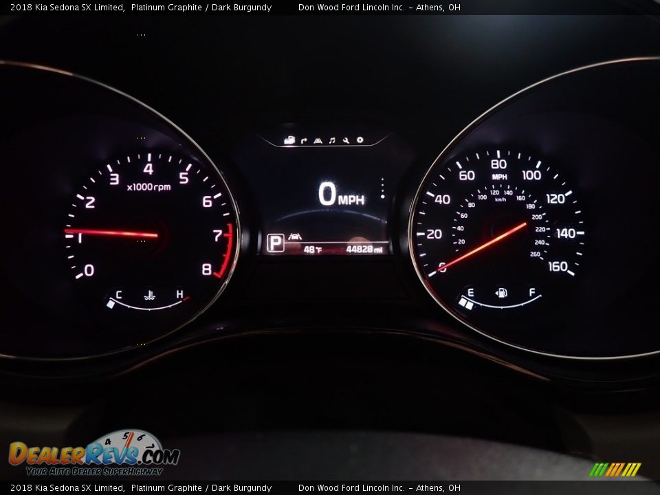 2018 Kia Sedona SX Limited Gauges Photo #31