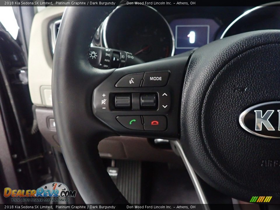 2018 Kia Sedona SX Limited Steering Wheel Photo #32