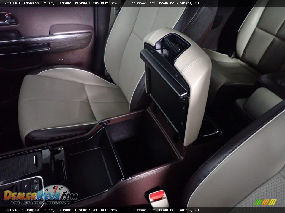 2018 Kia Sedona SX Limited Platinum Graphite / Dark Burgundy Photo #36