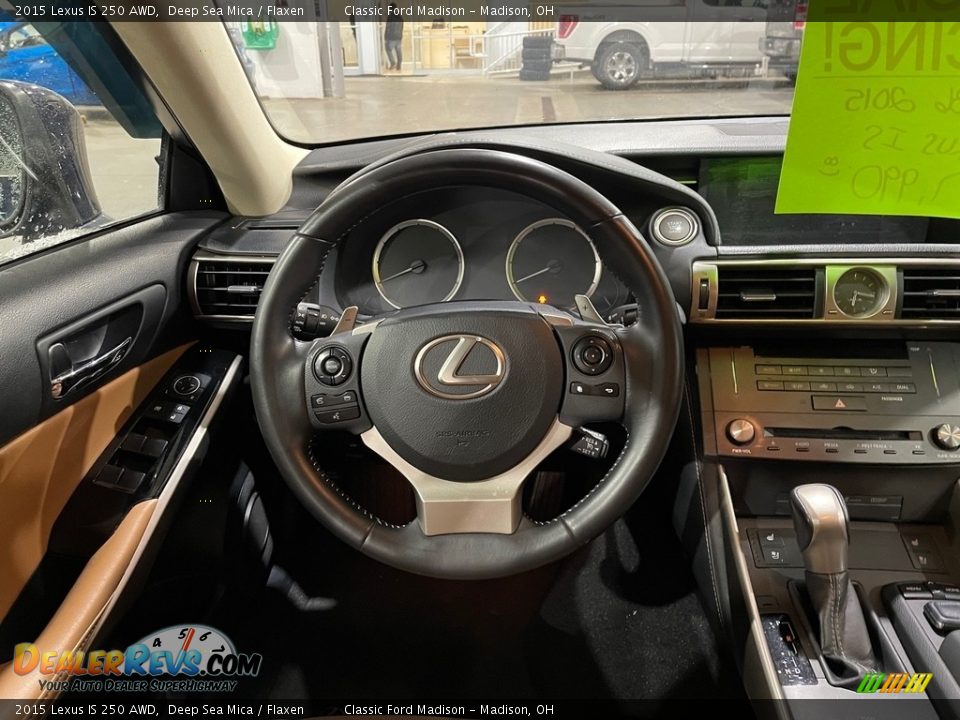 2015 Lexus IS 250 AWD Steering Wheel Photo #8