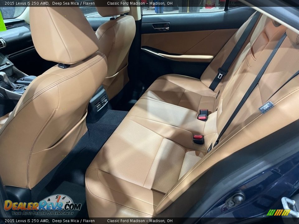 Rear Seat of 2015 Lexus IS 250 AWD Photo #14