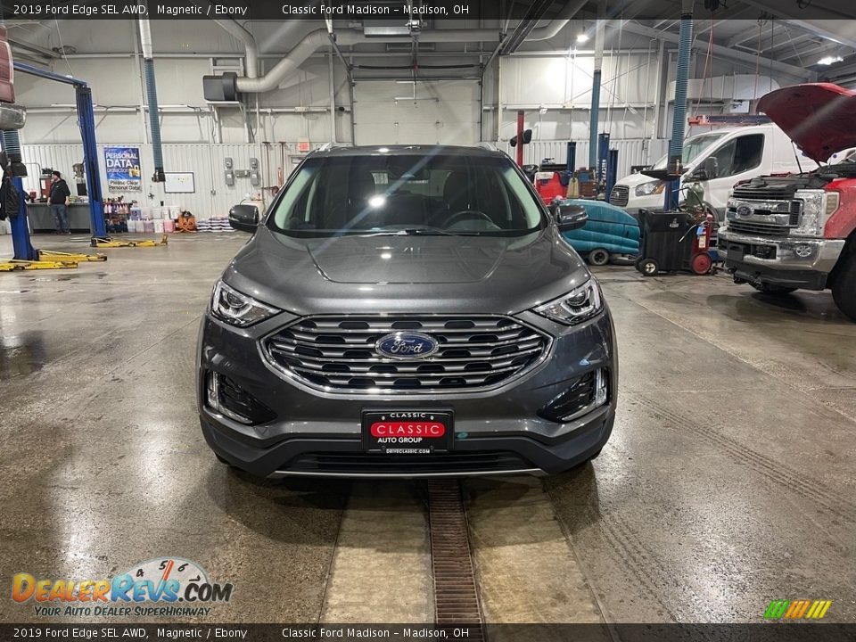 2019 Ford Edge SEL AWD Magnetic / Ebony Photo #2