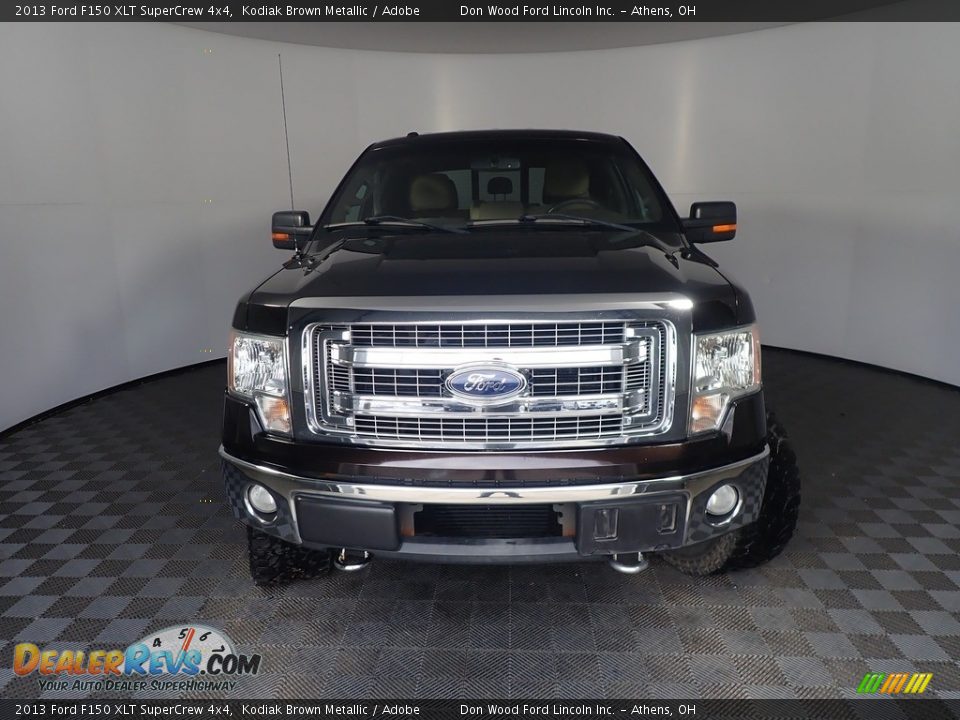 2013 Ford F150 XLT SuperCrew 4x4 Kodiak Brown Metallic / Adobe Photo #4