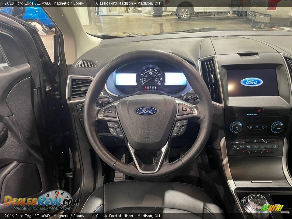 2019 Ford Edge SEL AWD Magnetic / Ebony Photo #9