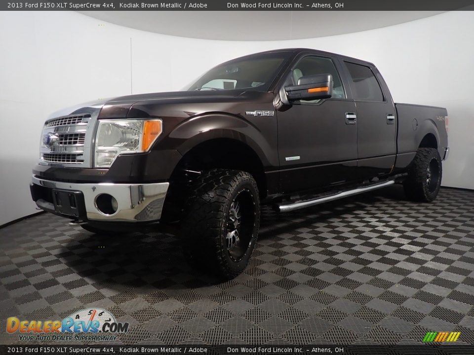 2013 Ford F150 XLT SuperCrew 4x4 Kodiak Brown Metallic / Adobe Photo #7