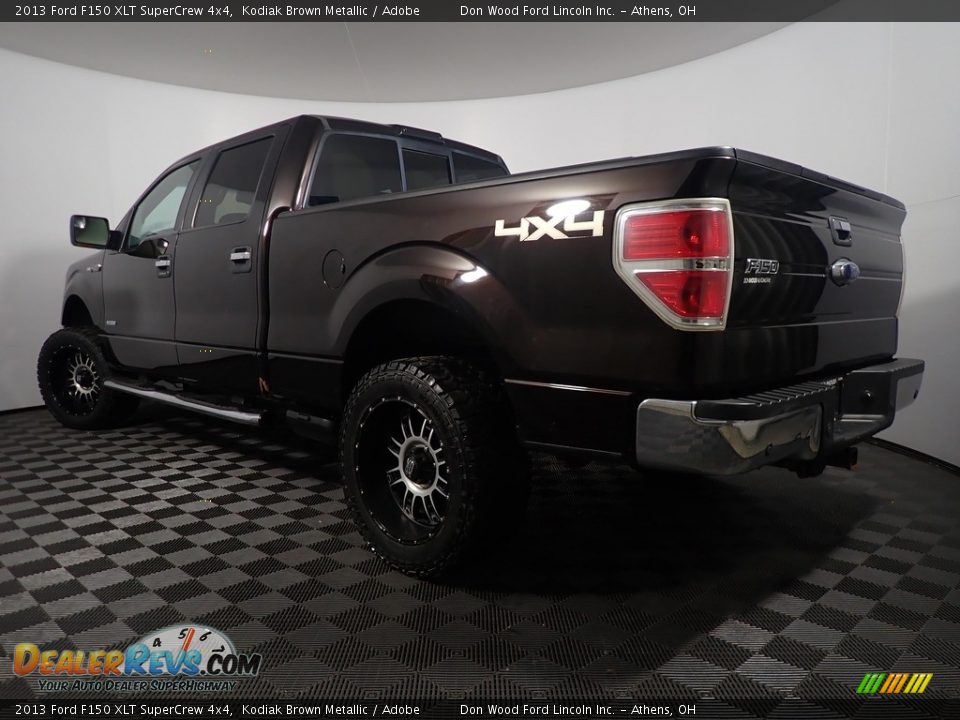 2013 Ford F150 XLT SuperCrew 4x4 Kodiak Brown Metallic / Adobe Photo #10