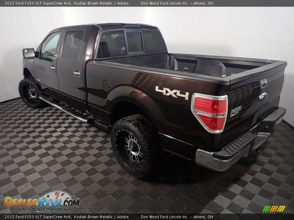 2013 Ford F150 XLT SuperCrew 4x4 Kodiak Brown Metallic / Adobe Photo #11
