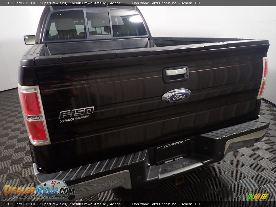2013 Ford F150 XLT SuperCrew 4x4 Kodiak Brown Metallic / Adobe Photo #12