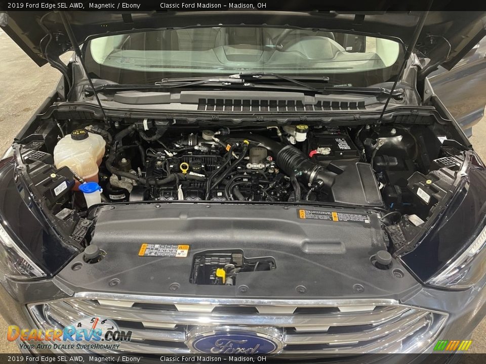 2019 Ford Edge SEL AWD Magnetic / Ebony Photo #16