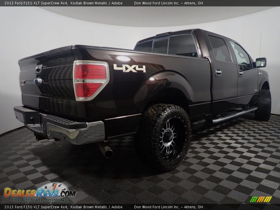 2013 Ford F150 XLT SuperCrew 4x4 Kodiak Brown Metallic / Adobe Photo #14