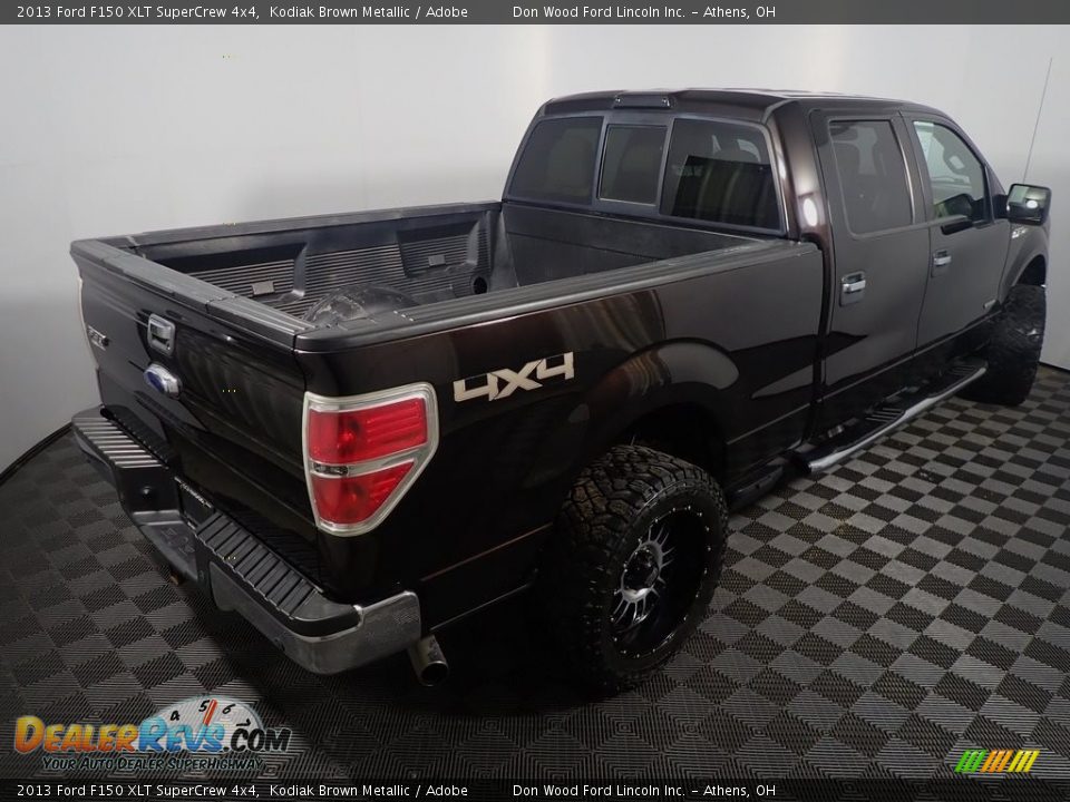 2013 Ford F150 XLT SuperCrew 4x4 Kodiak Brown Metallic / Adobe Photo #15