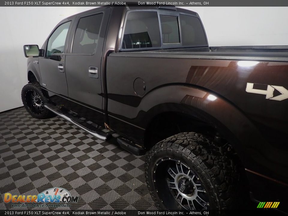2013 Ford F150 XLT SuperCrew 4x4 Kodiak Brown Metallic / Adobe Photo #16