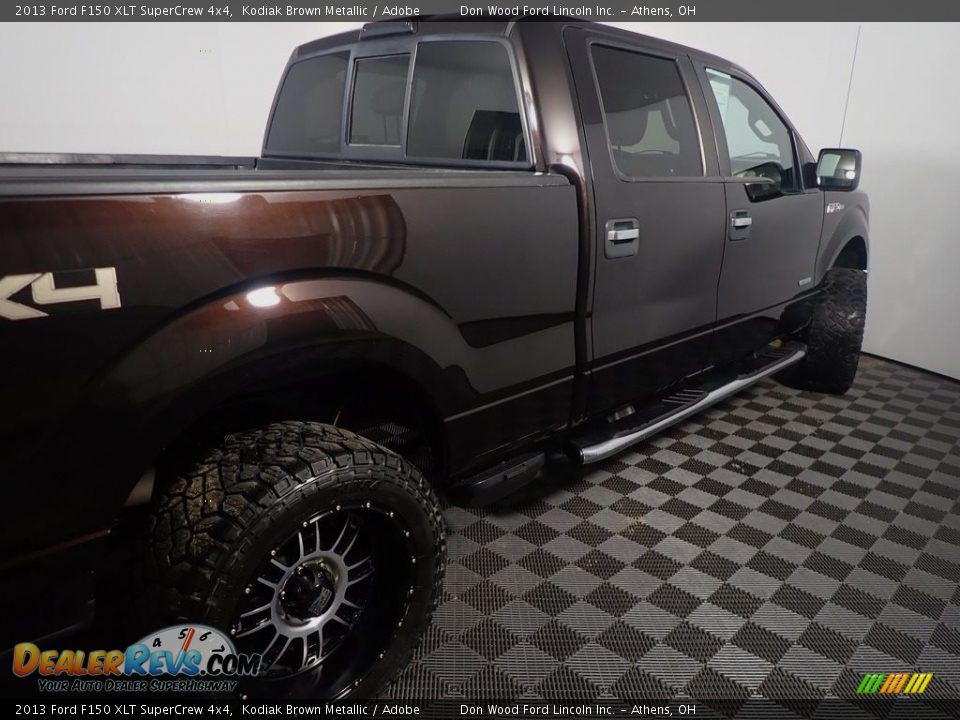2013 Ford F150 XLT SuperCrew 4x4 Kodiak Brown Metallic / Adobe Photo #17