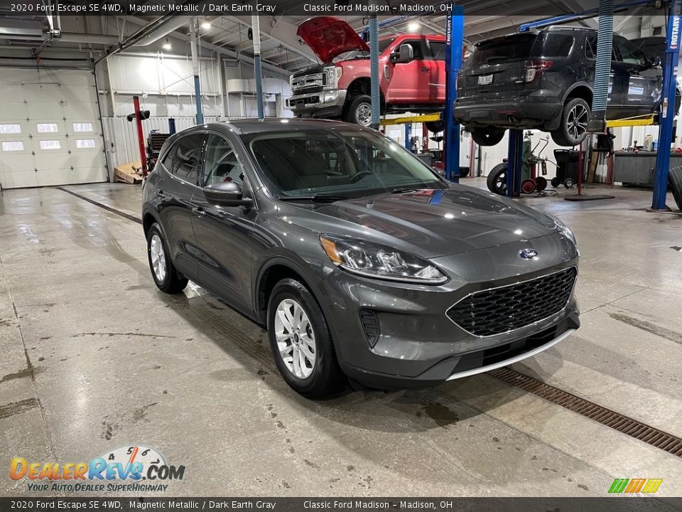 2020 Ford Escape SE 4WD Magnetic Metallic / Dark Earth Gray Photo #3