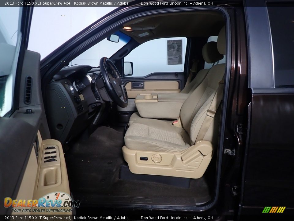 2013 Ford F150 XLT SuperCrew 4x4 Kodiak Brown Metallic / Adobe Photo #20