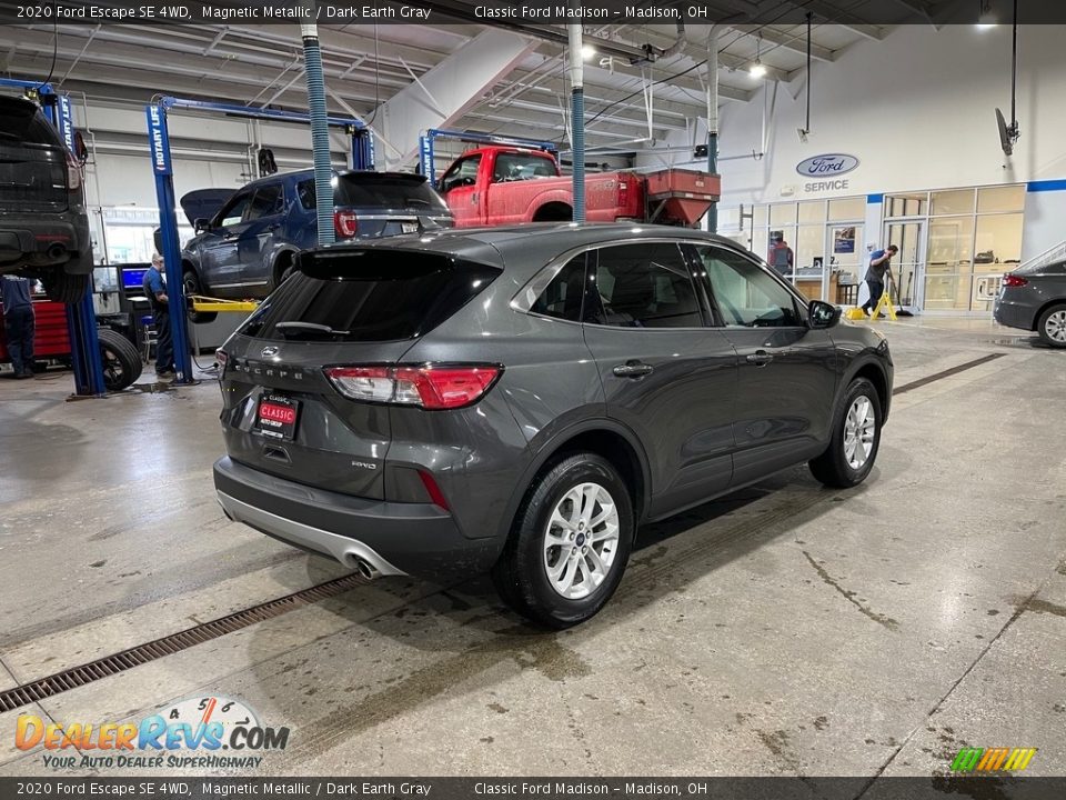 2020 Ford Escape SE 4WD Magnetic Metallic / Dark Earth Gray Photo #5