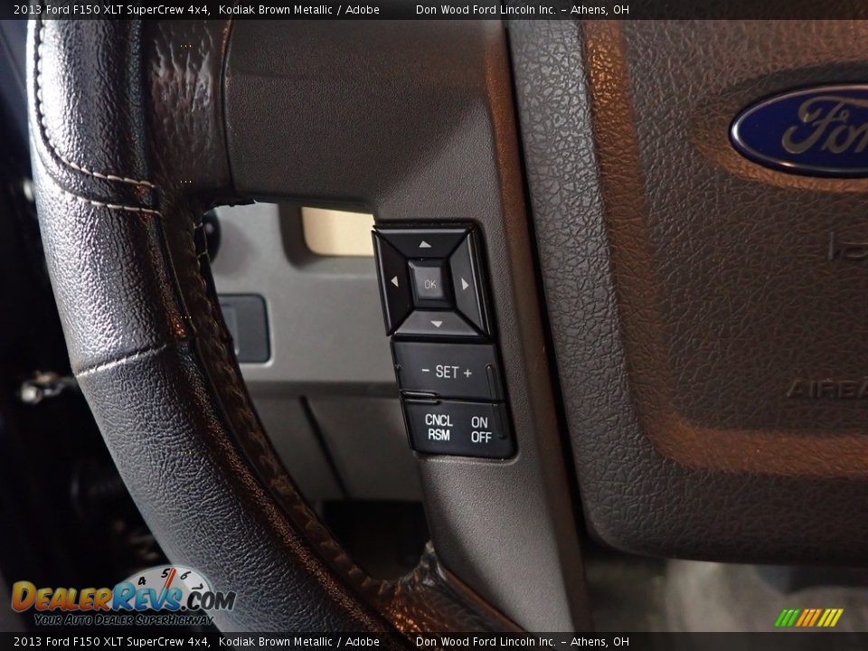 2013 Ford F150 XLT SuperCrew 4x4 Kodiak Brown Metallic / Adobe Photo #27