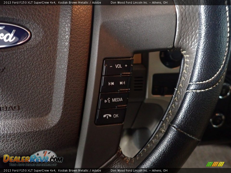 2013 Ford F150 XLT SuperCrew 4x4 Kodiak Brown Metallic / Adobe Photo #28