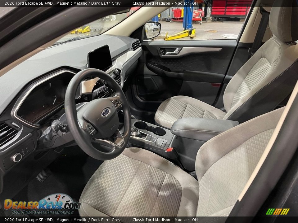 2020 Ford Escape SE 4WD Magnetic Metallic / Dark Earth Gray Photo #11