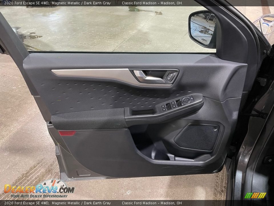 2020 Ford Escape SE 4WD Magnetic Metallic / Dark Earth Gray Photo #12