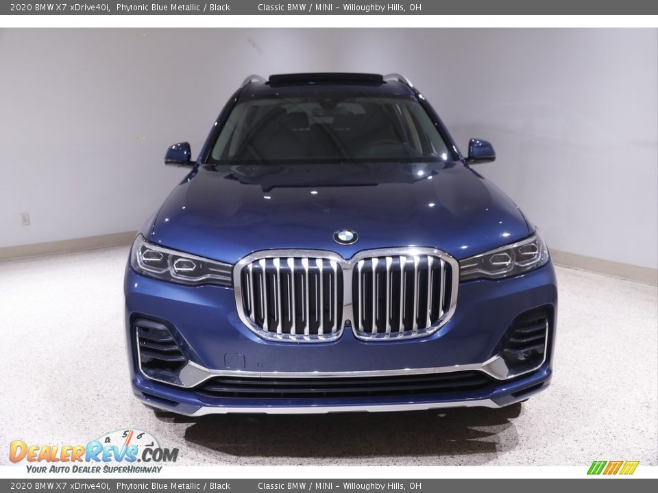 2020 BMW X7 xDrive40i Phytonic Blue Metallic / Black Photo #2