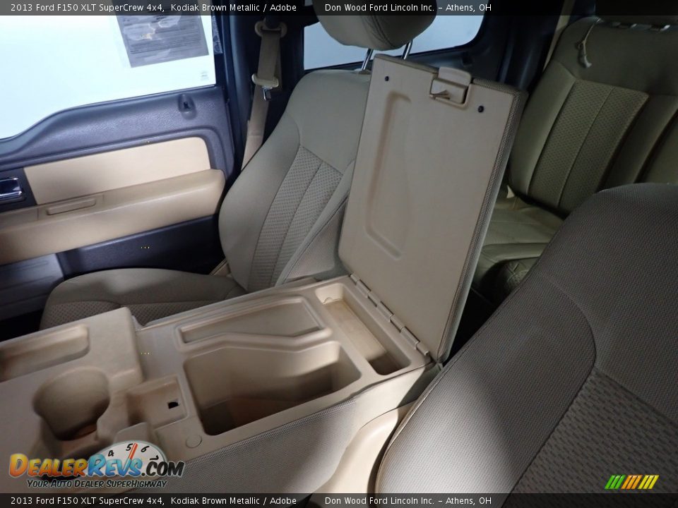2013 Ford F150 XLT SuperCrew 4x4 Kodiak Brown Metallic / Adobe Photo #32
