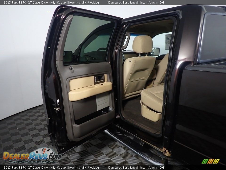 2013 Ford F150 XLT SuperCrew 4x4 Kodiak Brown Metallic / Adobe Photo #33