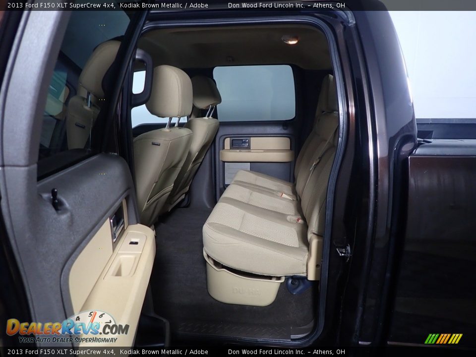 2013 Ford F150 XLT SuperCrew 4x4 Kodiak Brown Metallic / Adobe Photo #34