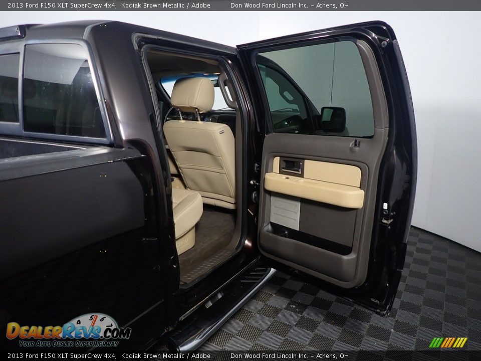 2013 Ford F150 XLT SuperCrew 4x4 Kodiak Brown Metallic / Adobe Photo #35