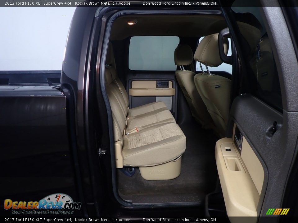 2013 Ford F150 XLT SuperCrew 4x4 Kodiak Brown Metallic / Adobe Photo #36