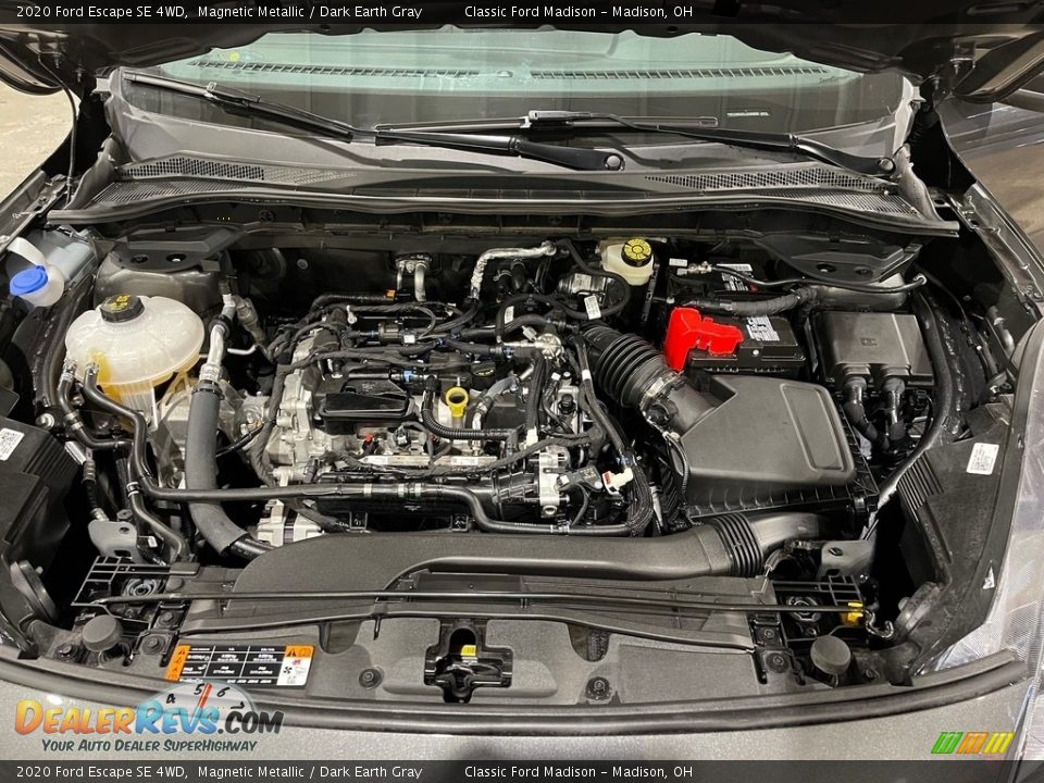 2020 Ford Escape SE 4WD Magnetic Metallic / Dark Earth Gray Photo #17