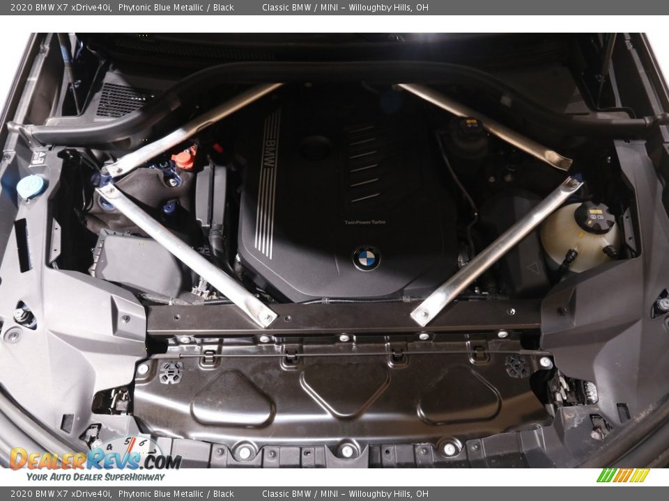 2020 BMW X7 xDrive40i Phytonic Blue Metallic / Black Photo #22