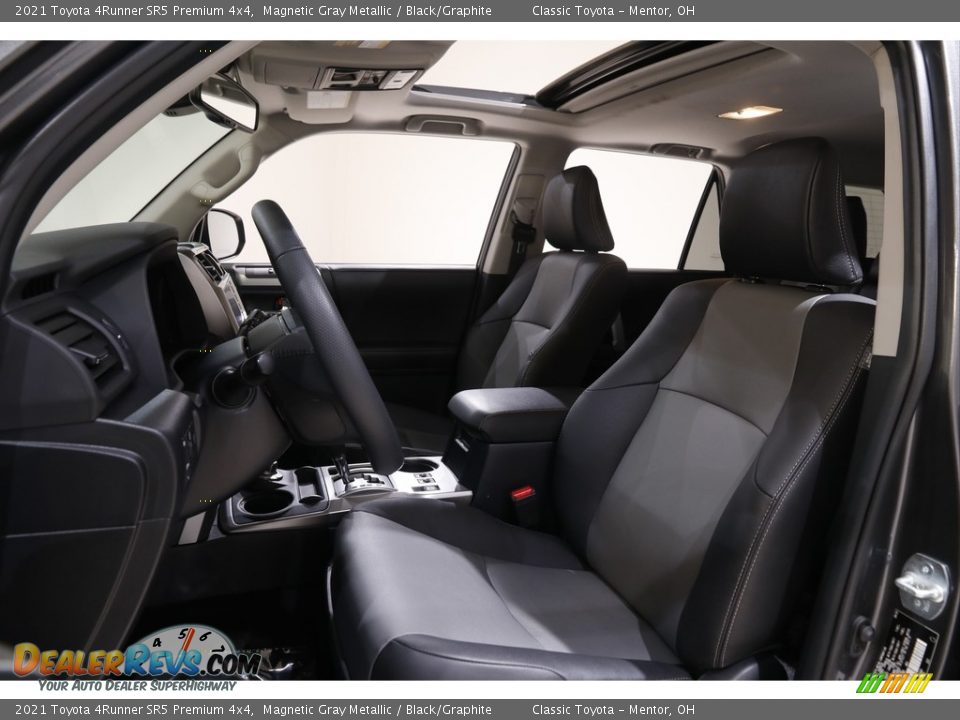 Front Seat of 2021 Toyota 4Runner SR5 Premium 4x4 Photo #5