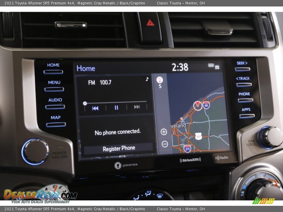 Navigation of 2021 Toyota 4Runner SR5 Premium 4x4 Photo #10