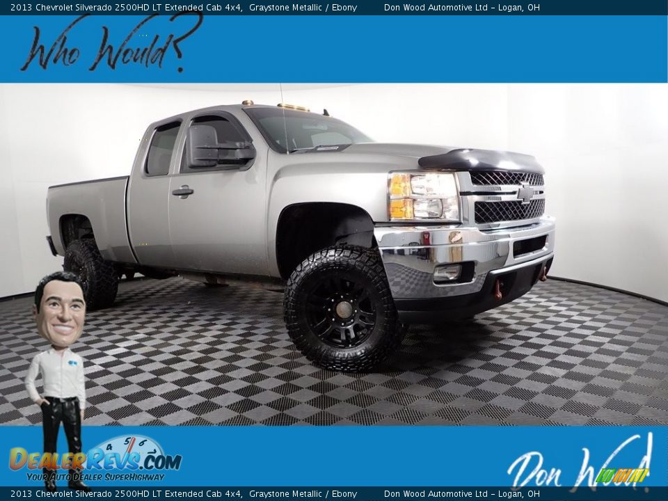 2013 Chevrolet Silverado 2500HD LT Extended Cab 4x4 Graystone Metallic / Ebony Photo #1