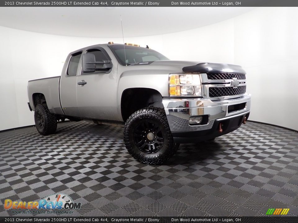 2013 Chevrolet Silverado 2500HD LT Extended Cab 4x4 Graystone Metallic / Ebony Photo #3