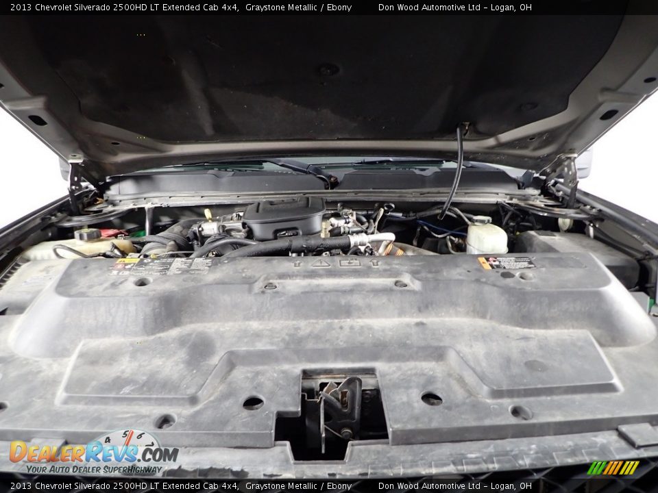 2013 Chevrolet Silverado 2500HD LT Extended Cab 4x4 Graystone Metallic / Ebony Photo #7