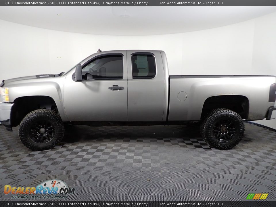 2013 Chevrolet Silverado 2500HD LT Extended Cab 4x4 Graystone Metallic / Ebony Photo #9
