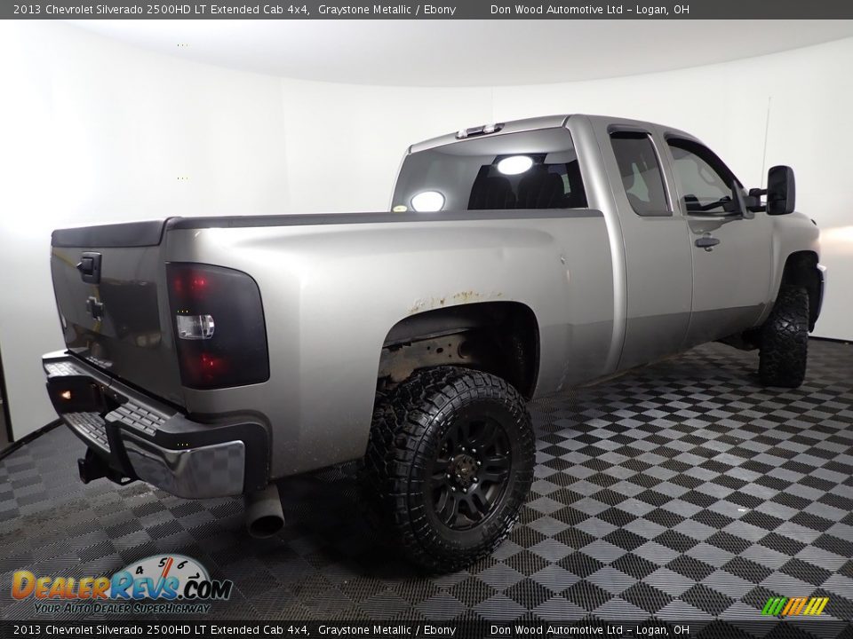 2013 Chevrolet Silverado 2500HD LT Extended Cab 4x4 Graystone Metallic / Ebony Photo #12