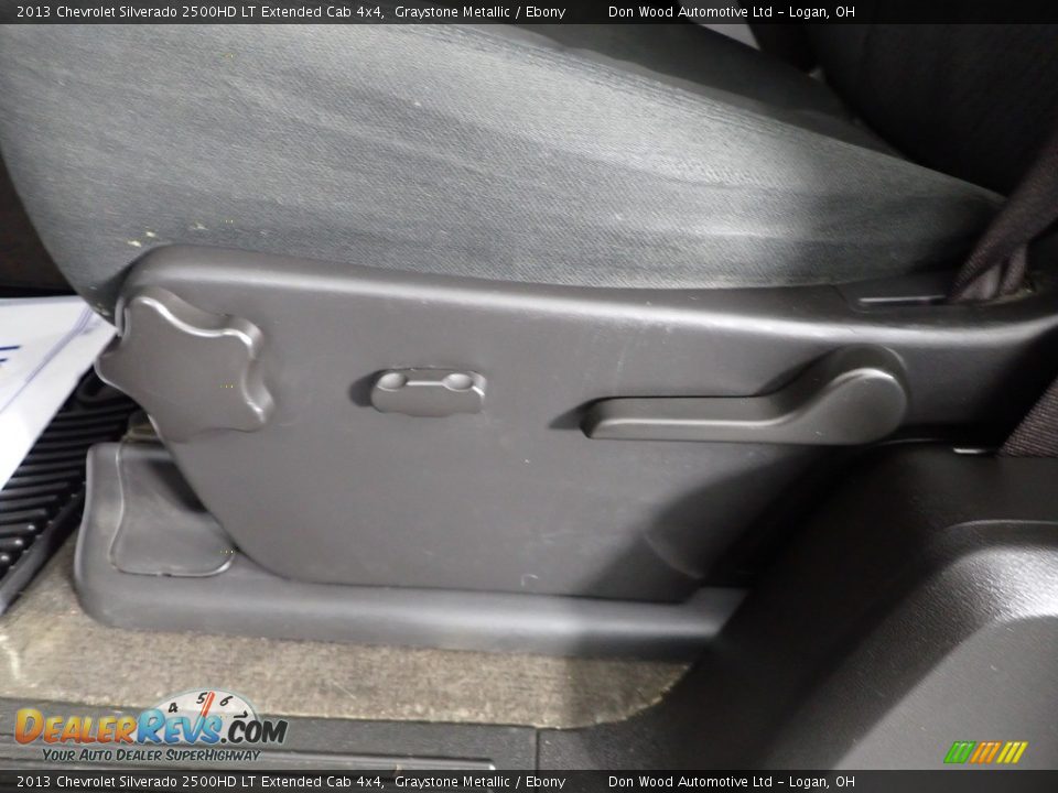 2013 Chevrolet Silverado 2500HD LT Extended Cab 4x4 Graystone Metallic / Ebony Photo #15